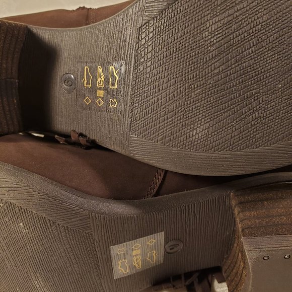 Steve Madden Casidyy Brown Ankle Booties Size 9 - Picture 4 of 4